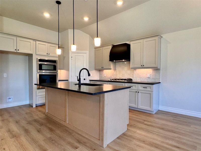 Furnished interior view inside a new home in Lexington Heights, Willis (Image 5).