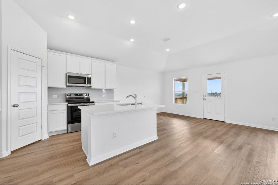 Furnished interior view inside a new home in Paloma Park, Converse (Image 6).