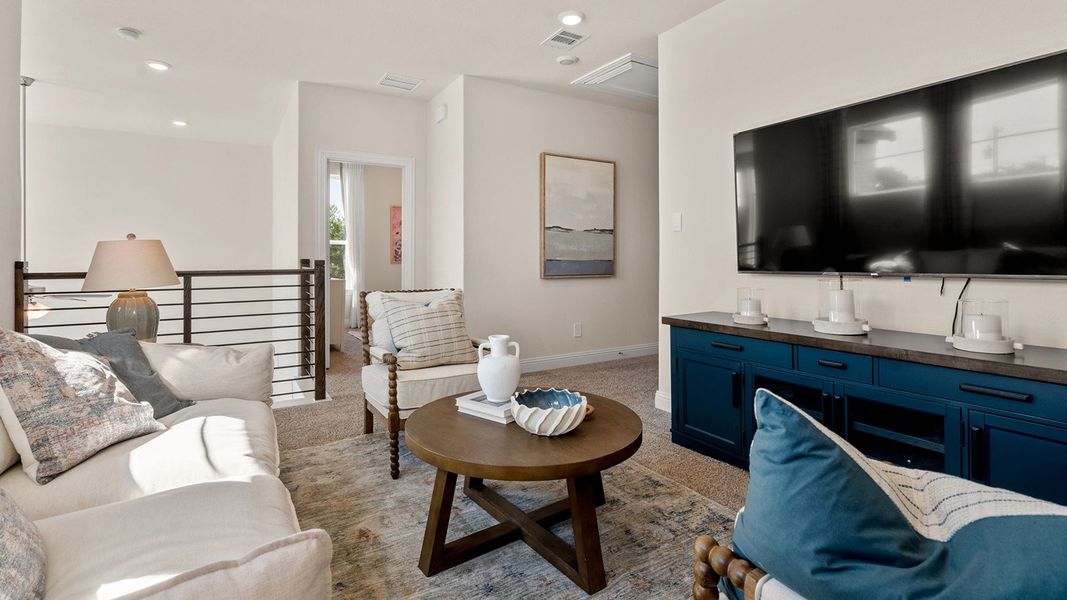 Furnished interior view inside a new home in Greenwood Square, Richardson (Image 6).