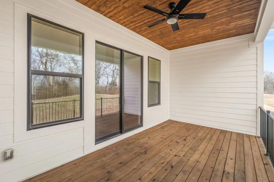 The Neilson A 2nd Story Covered Porch