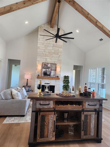 Furnished interior view inside a new home in , Caddo Mills (Image 9).