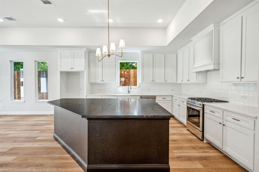 Furnished interior view inside a new home in , Aledo (Image 8).