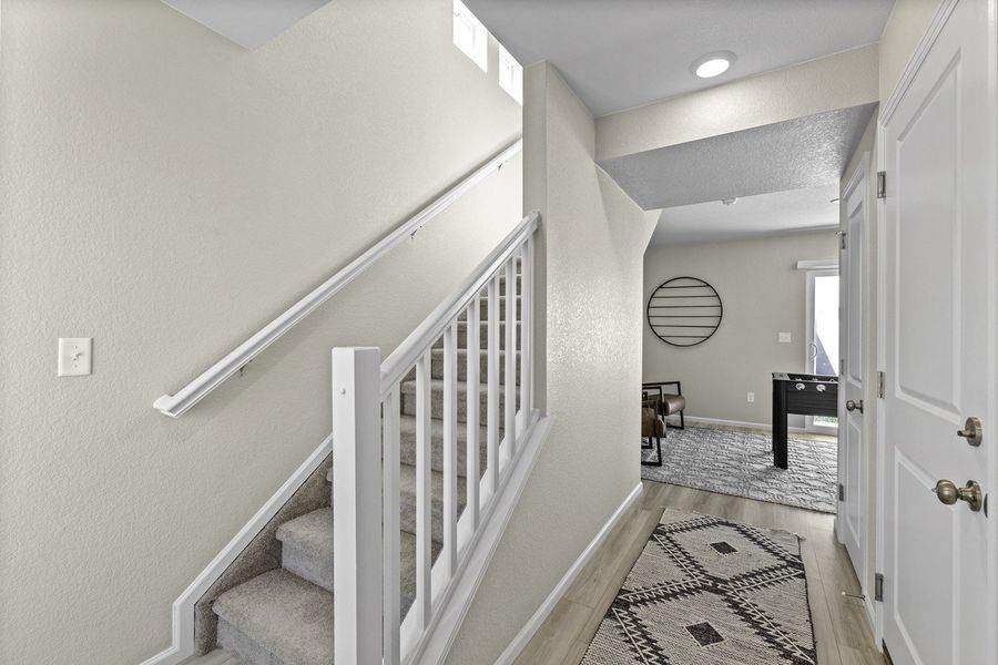 Spacious, unfurnished interior of a new home in Muegge Farms, Bennett (Image 20). Spacious, unfurnished interior of a new home in Muegge Farms, Bennett (Image 20).