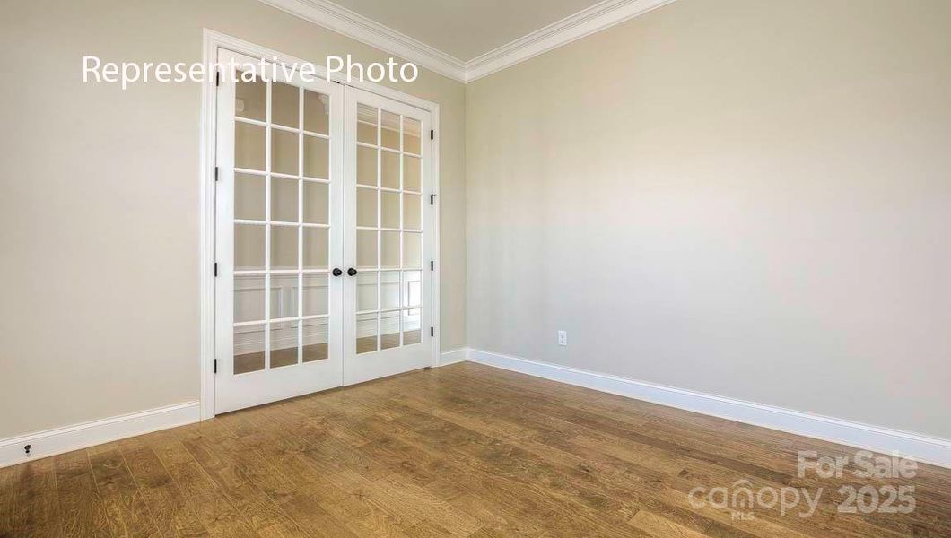 Spacious, unfurnished interior of a new home in Sanctuary at Southgate, Indian Trail (Image 24).