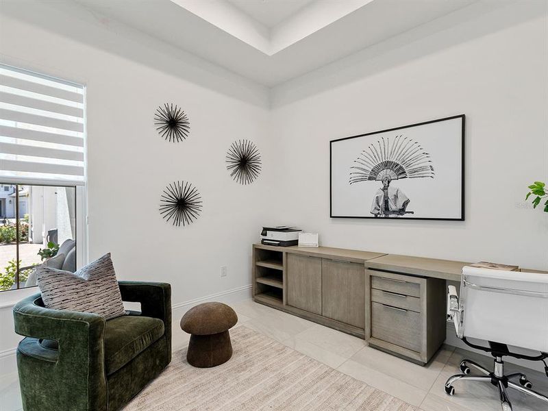 Furnished interior view inside a new home in , Lakewood Ranch (Image 44).