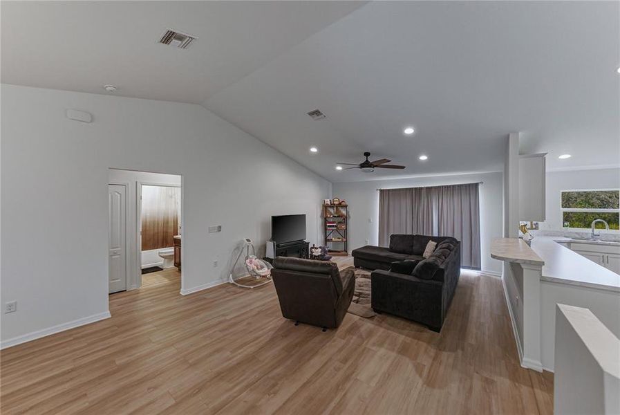 Furnished interior view inside a new home in , Sebring (Image 36).