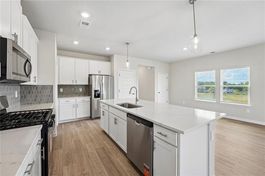 Furnished interior view inside a new home in Hemingway - Reserve Series, Cumming (Image 16).