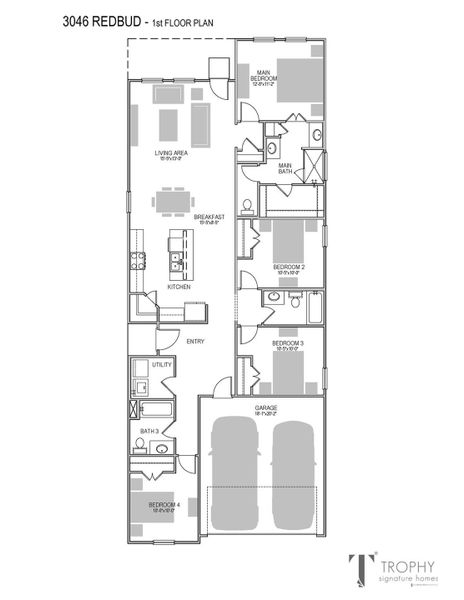 Redbud floorplan