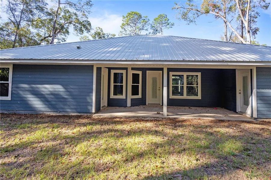 Stock photo. Home will be similar colors and material will vary.