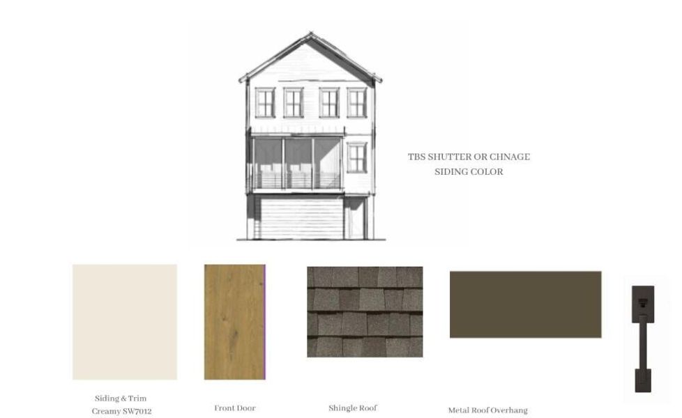Sample of building materials used in homes in , Charleston (Image 6).