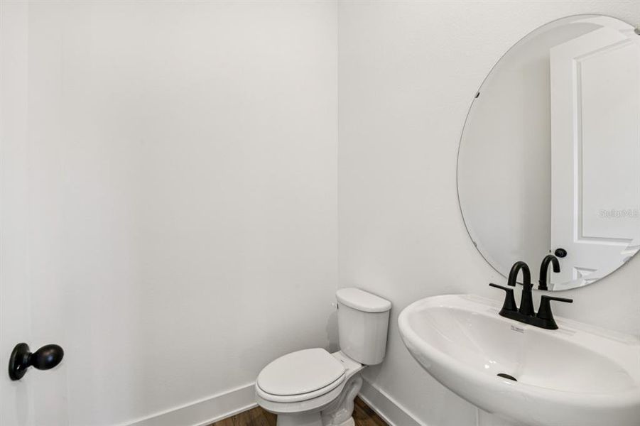 Furnished interior view inside a new home in Parkview at Hamlin, Winter Garden (Image 14).