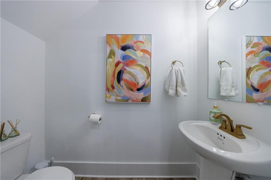 Furnished interior view inside a new home in , Atlanta (Image 11).