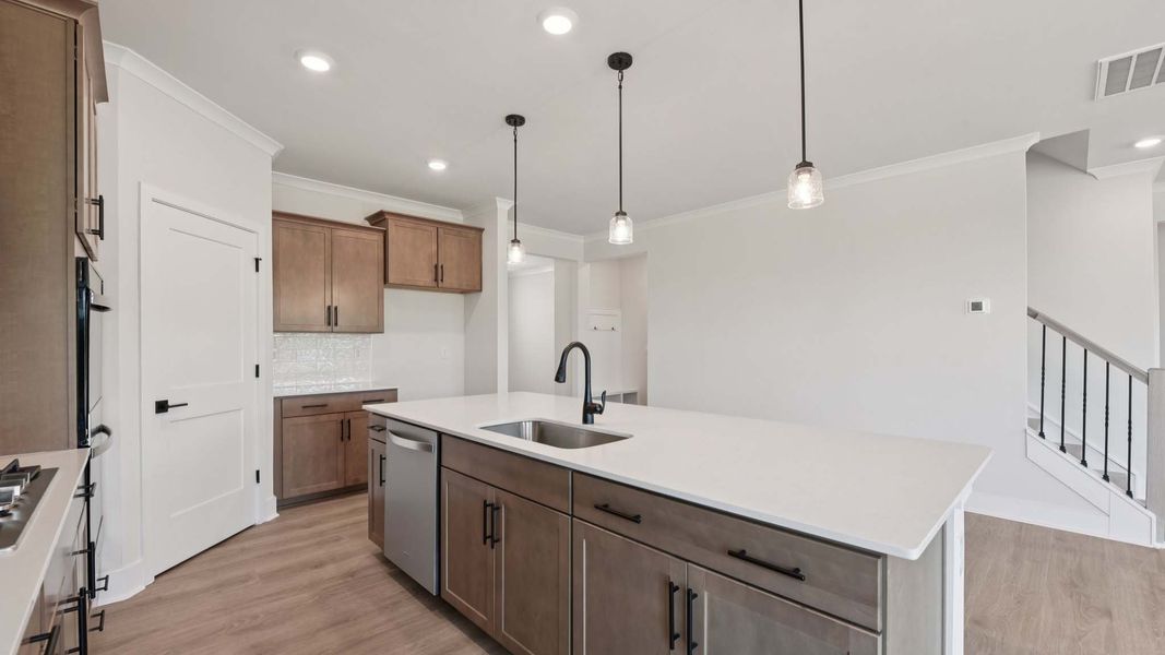 Furnished interior view inside a new home in Westport, York (Image 4).