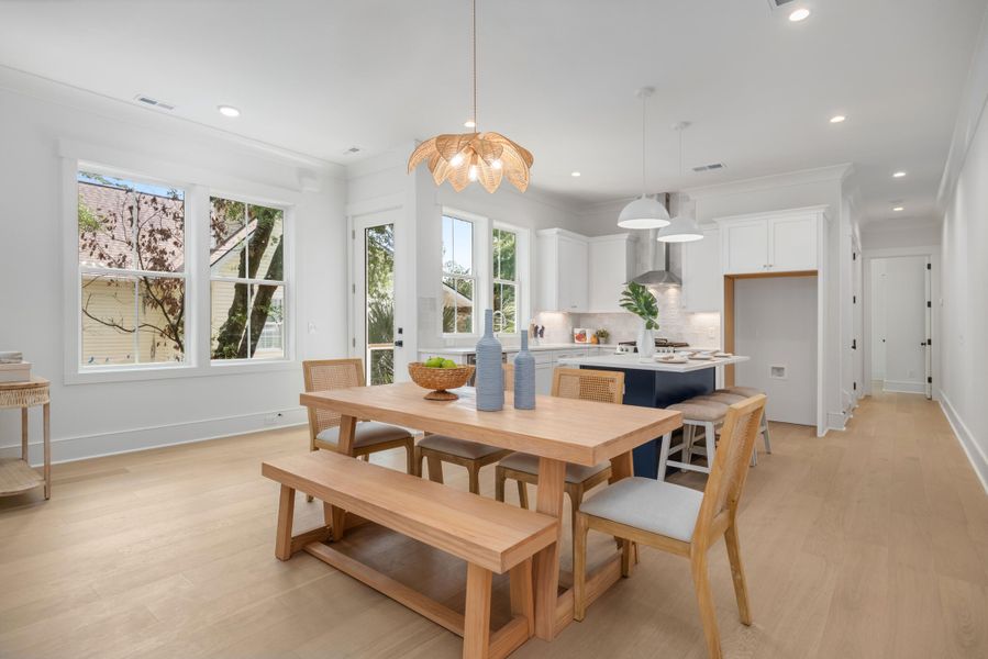 Furnished interior view inside a new home in , Edisto Island (Image 12).