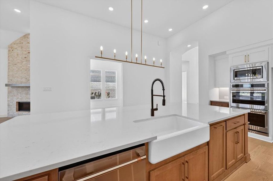 Furnished interior view inside a new home in Quail Hollow, Rockwall (Image 12).