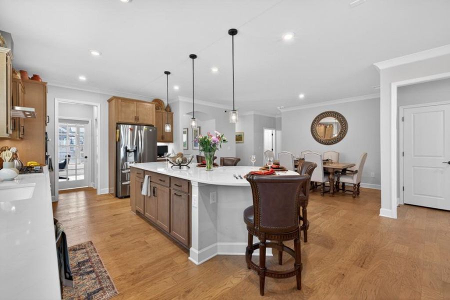 Furnished interior view inside a new home in Del Webb Chateau Elan, Hoschton (Image 11). Furnished interior view inside a new home in Del Webb Chateau Elan, Hoschton (Image 11).