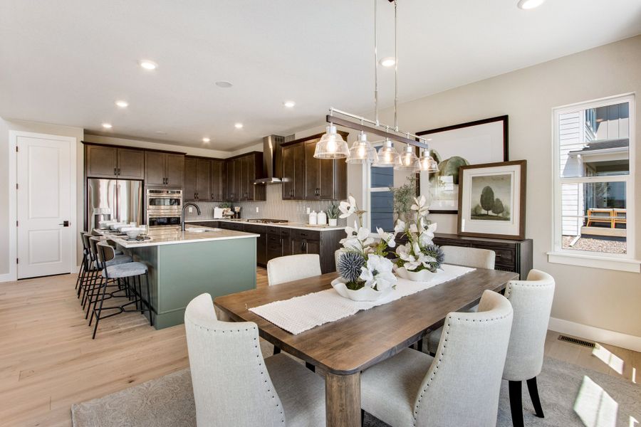 Representative furnished interior of a home built from the The Torin by Tri Pointe Homes in Cordovan, Firestone (Image 15). Representative furnished interior of a home built from the The Torin by Tri Pointe Homes in Cordovan, Firestone (Image 15).