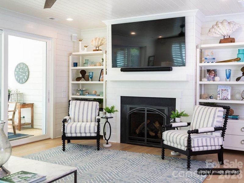 Furnished interior view inside a new home in , Davidson (Image 31).