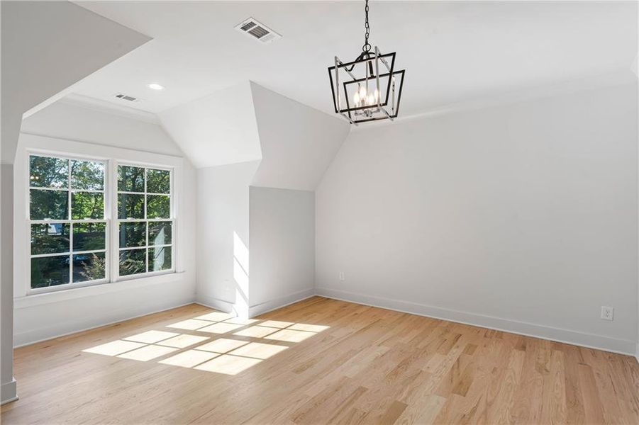 Spacious, unfurnished interior of a new home in , Marietta (Image 54).