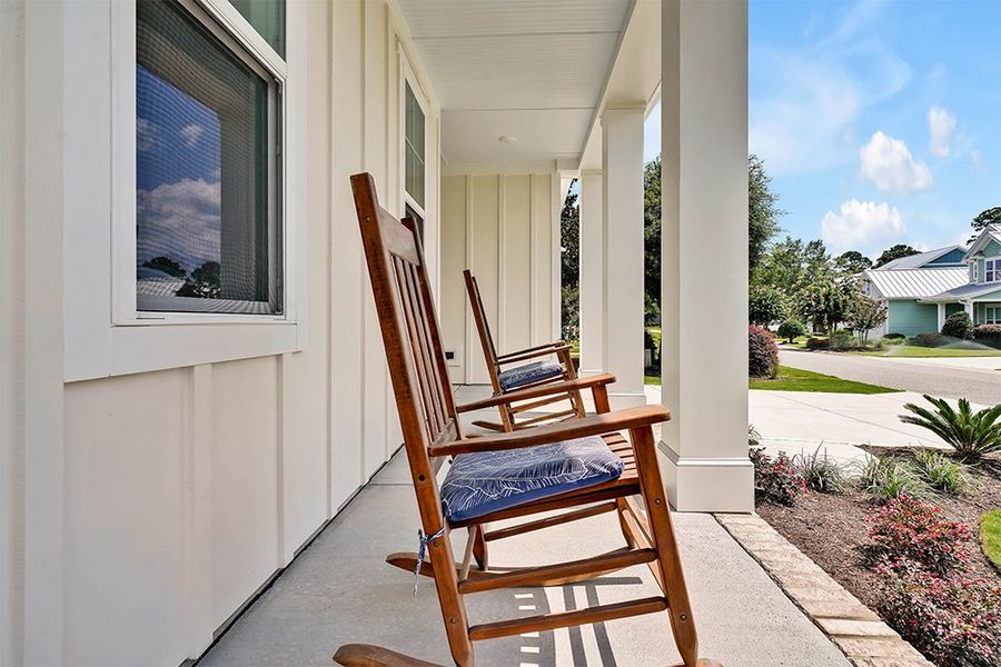 Charleston Harbor, Front Porch