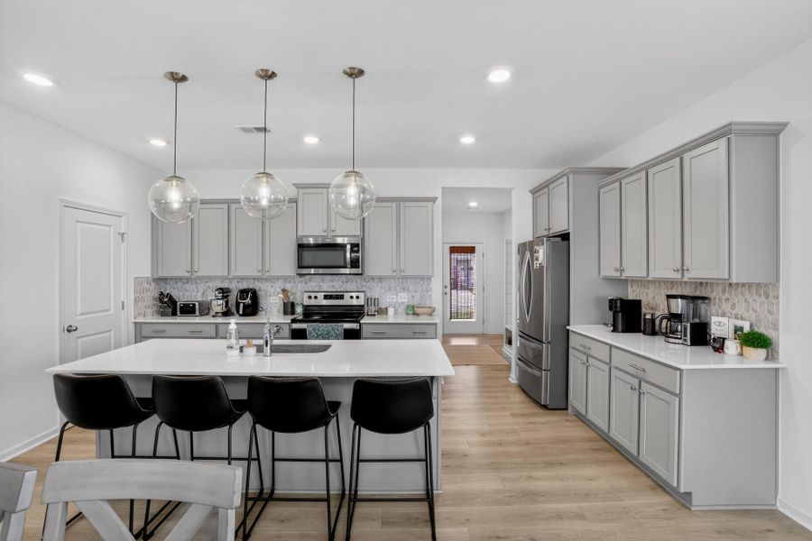 Furnished interior view inside a new home in , Summerville (Image 12). Furnished interior view inside a new home in , Summerville (Image 12).