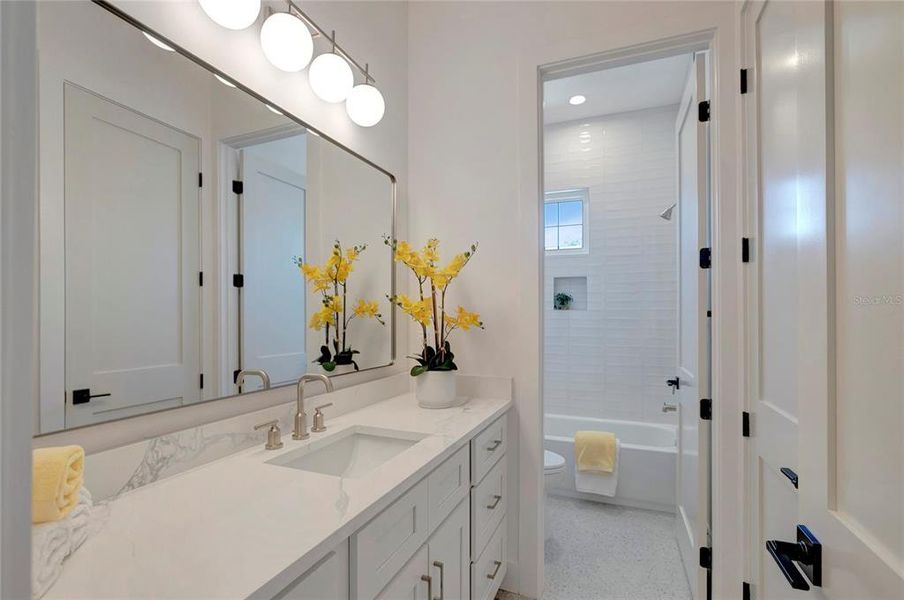 Furnished interior view inside a new home in , Tampa (Image 18).