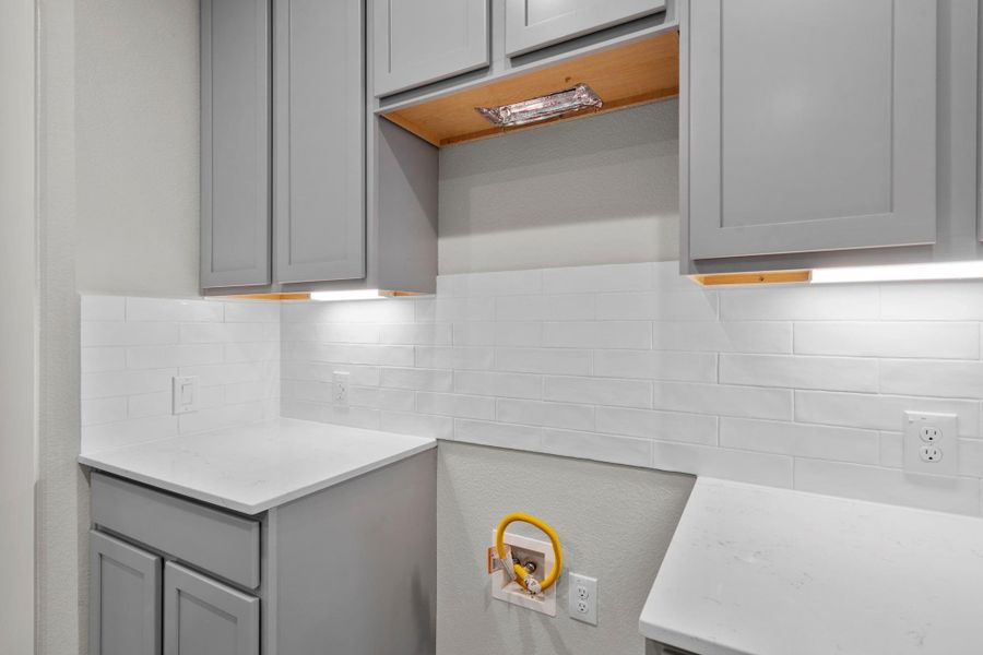 Close-up of interior finishes inside a home in Cypresswood Landing, Humble (Image 13).