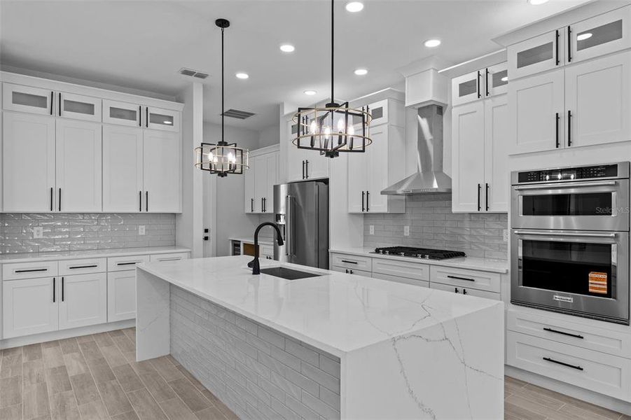 Furnished interior view inside a new home in , Winter Haven (Image 33).