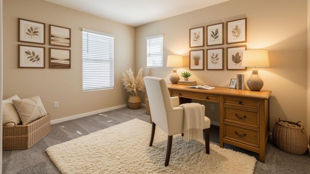 Furnished interior view inside a new home in Sagewood, Apopka (Image 14).