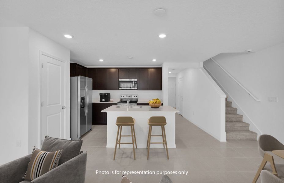 Furnished interior view inside a new home in Normandy Pines, Jacksonville (Image 3).