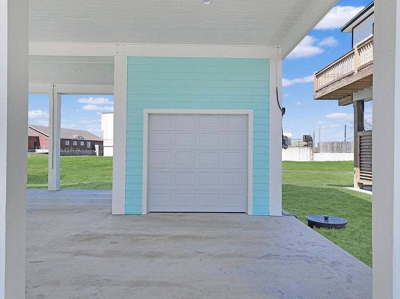 Exterior details and patio area of a home in , Bolivar Peninsula (Image 19). Exterior details and patio area of a home in , Bolivar Peninsula (Image 19).