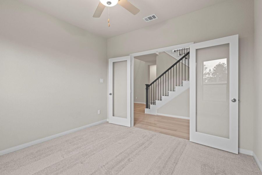 Spacious, unfurnished interior of a new home in Two Step Farm, Montgomery (Image 29). Spacious, unfurnished interior of a new home in Two Step Farm, Montgomery (Image 29).