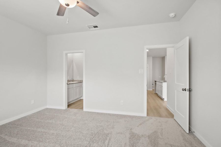 Spacious, unfurnished interior of a new home in Barrett Crossing, Crosby (Image 13). Spacious, unfurnished interior of a new home in Barrett Crossing, Crosby (Image 13).