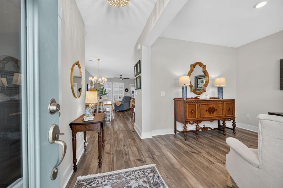 Furnished interior view inside a new home in Nexton - Midtown - The Park Collection, Summerville (Image 6). Furnished interior view inside a new home in Nexton - Midtown - The Park Collection, Summerville (Image 6).