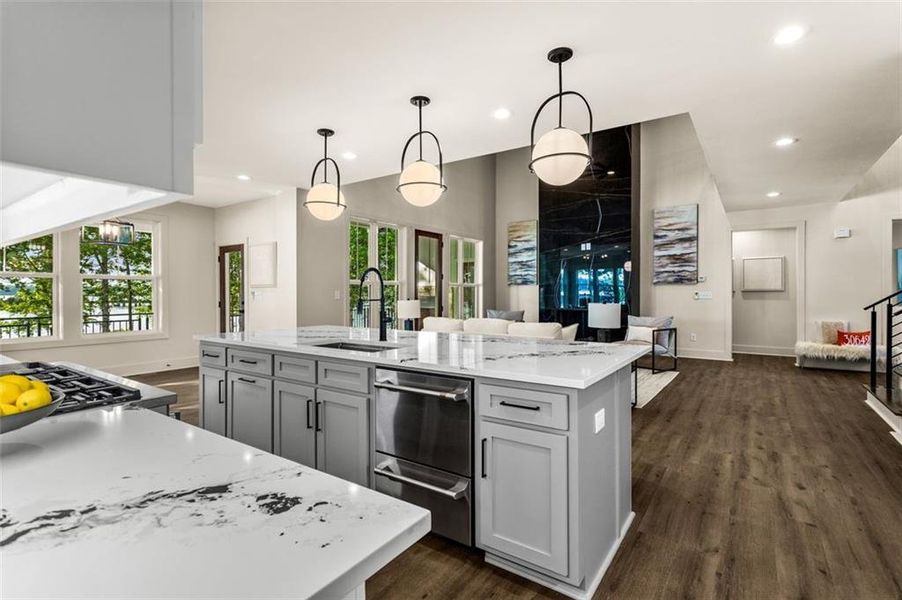 Furnished interior view inside a new home in , Greensboro (Image 39).