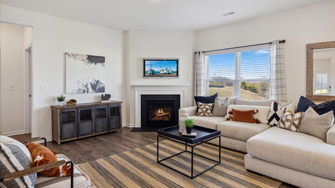Furnished interior view inside a new home in Millstone Village, Morristown (Image 7).