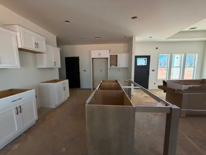 In-progress construction of a new home in Oakview, Pine Mountain, GA (Image 6).