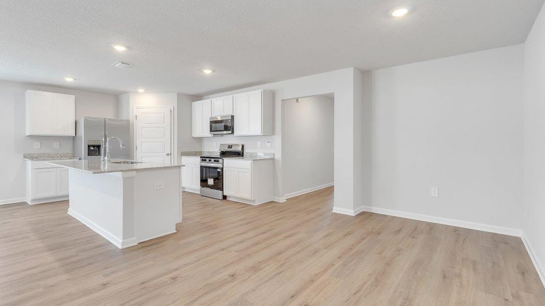 Furnished interior view inside a new home in Wesley Park, Crawfordville (Image 5).