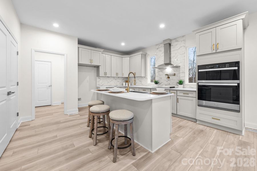 Furnished interior view inside a new home in , Mooresville (Image 6).