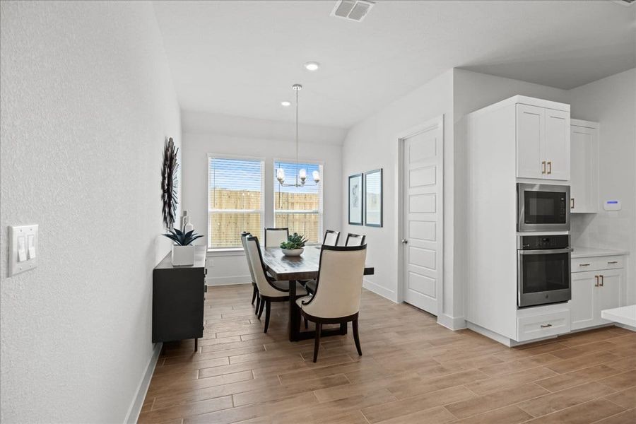Furnished interior view inside a new home in Broken Oak, Georgetown (Image 32).