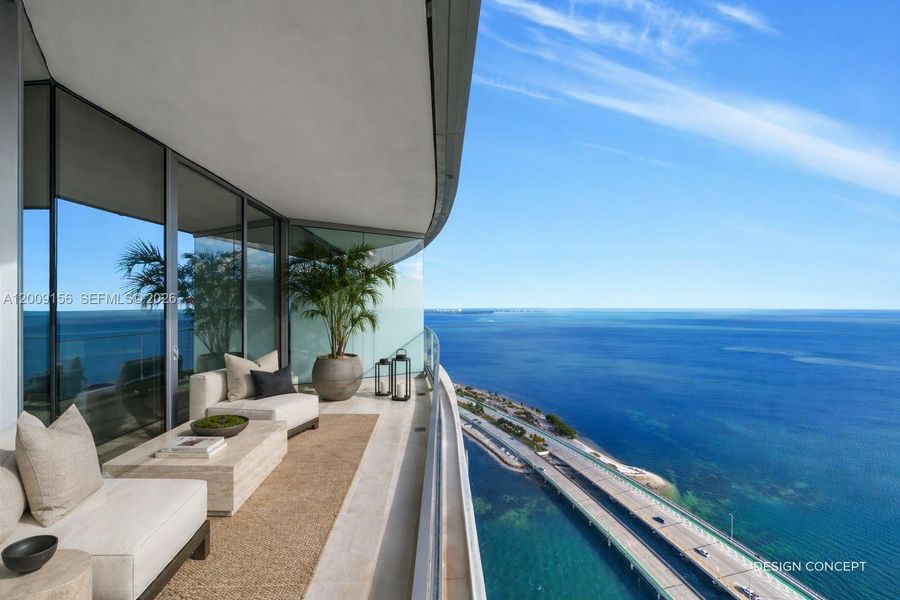 Condo located in Miami, FL showcasing its design and architecture (Image 4).
