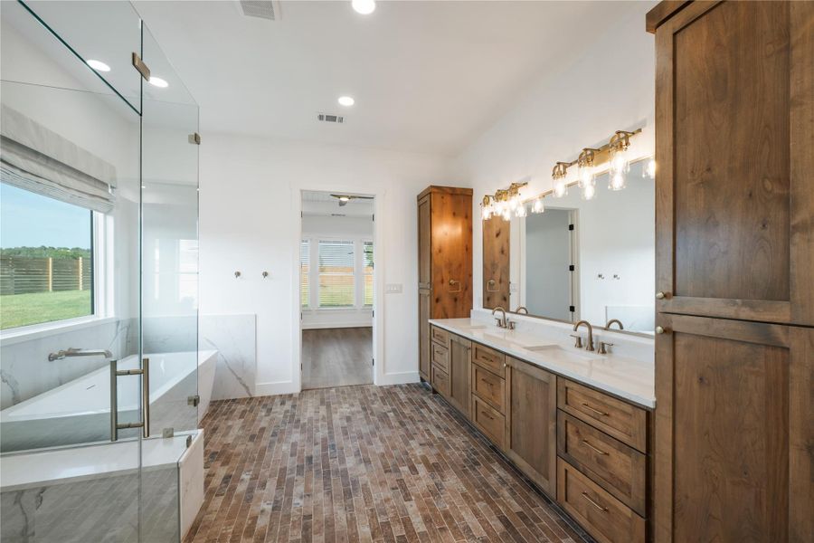 Furnished interior view inside a new home in , Smithville (Image 18).