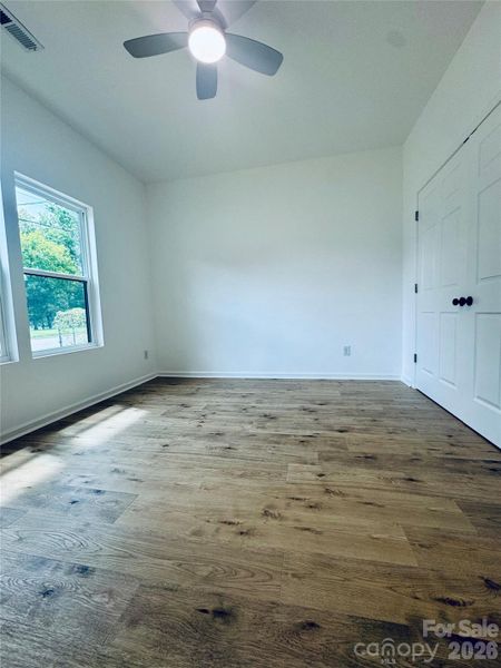 3rd Bedroom view from the entry to the room.