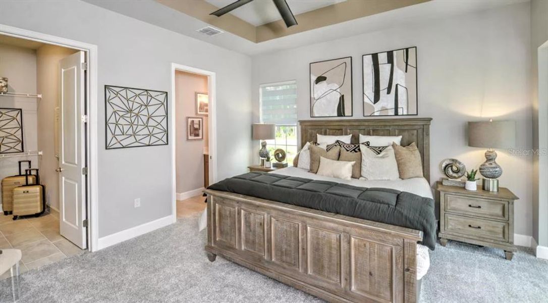 Furnished interior view inside a new home in , Ormond Beach (Image 8).