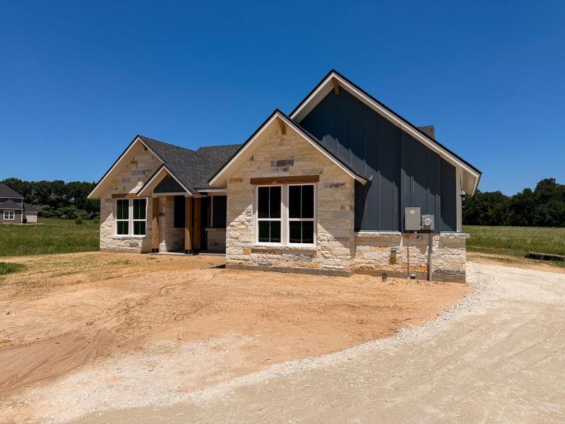 In-progress construction of a new home in , Jewett, TX (Image 18).