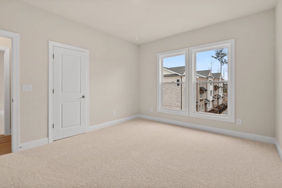 Representative unfurnished interior of a home built from the The Stafford by The Providence Group in Waterside Single Family, Peachtree Corners (Image 40).