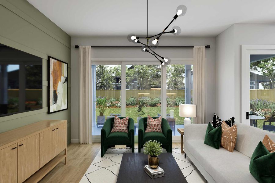 The Penny - Optional Sliding Glass Door