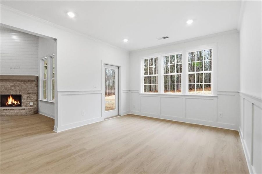 Spacious, unfurnished interior of a new home in , Monroe (Image 51). Spacious, unfurnished interior of a new home in , Monroe (Image 51).