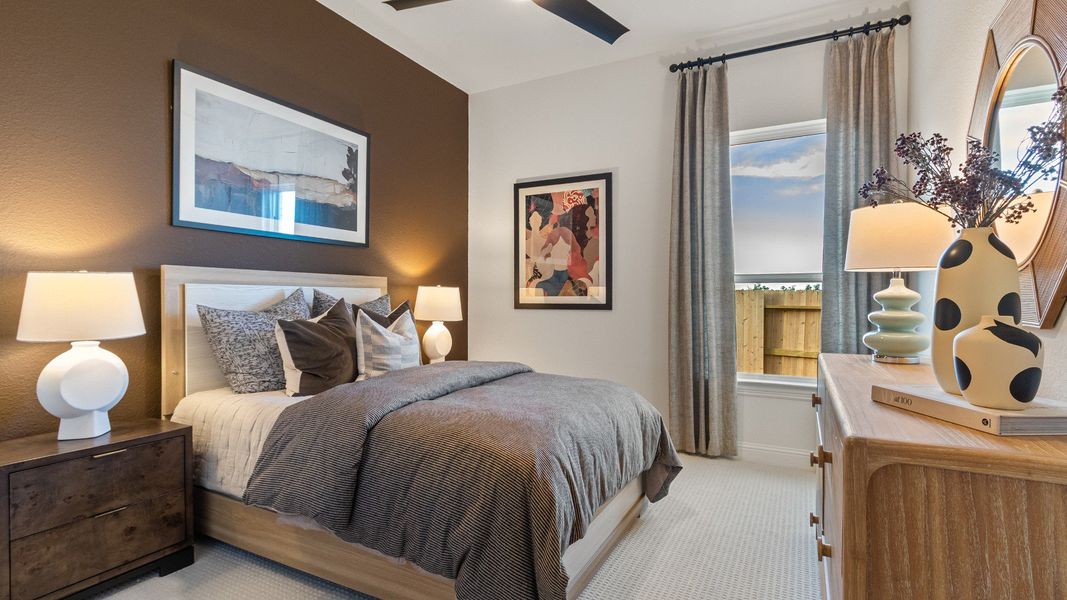 Representative furnished interior of a home built from the Villanova by DRB Homes in Brookewater, Rosenberg (Image 17). Representative furnished interior of a home built from the Villanova by DRB Homes in Brookewater, Rosenberg (Image 17).