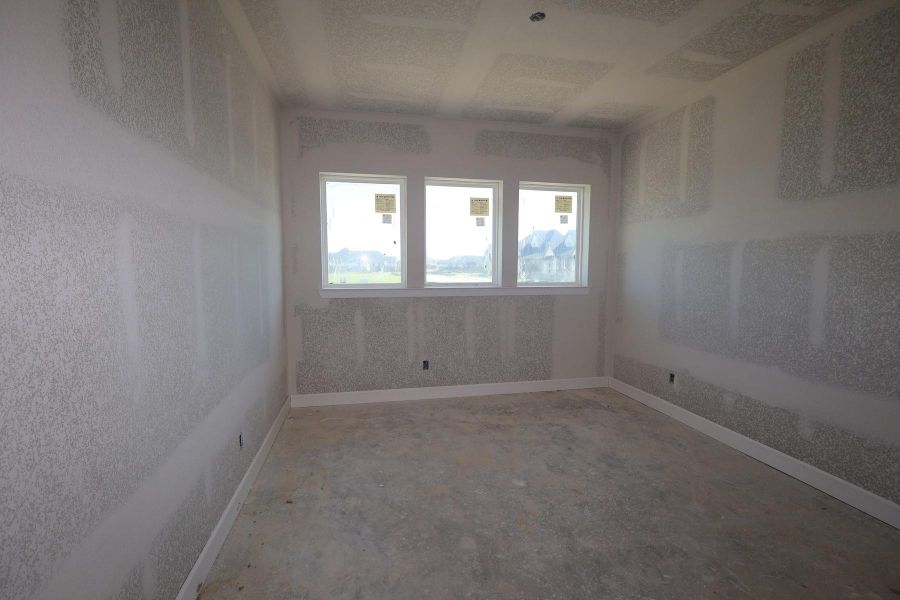 In-progress construction of a new home in Riceland - Enclave Row Collection, Mont Belvieu, TX (Image 8).